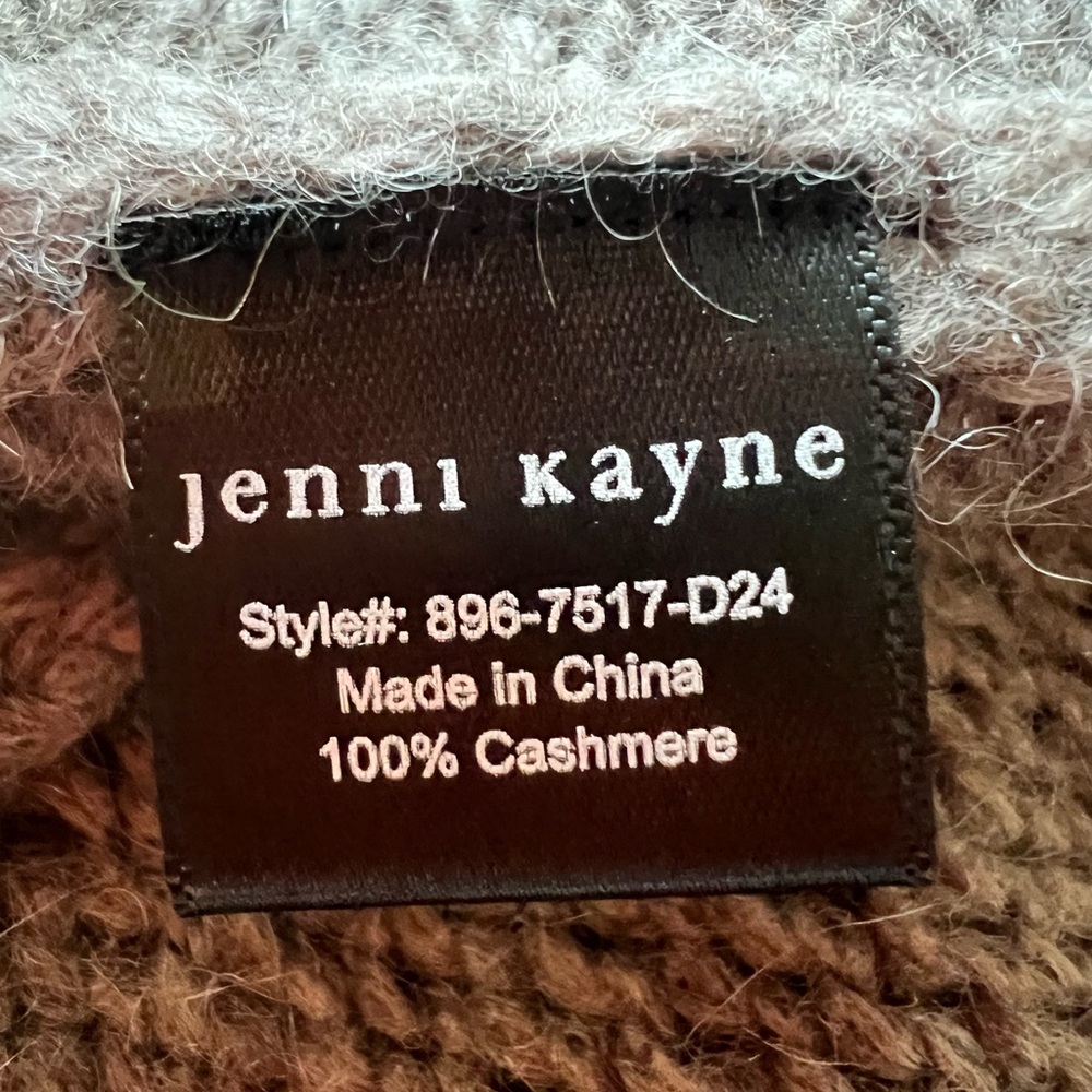 Jenni Kayne Cashmere Jackie Sweater in Taupe size XS - Picture 6 of 6